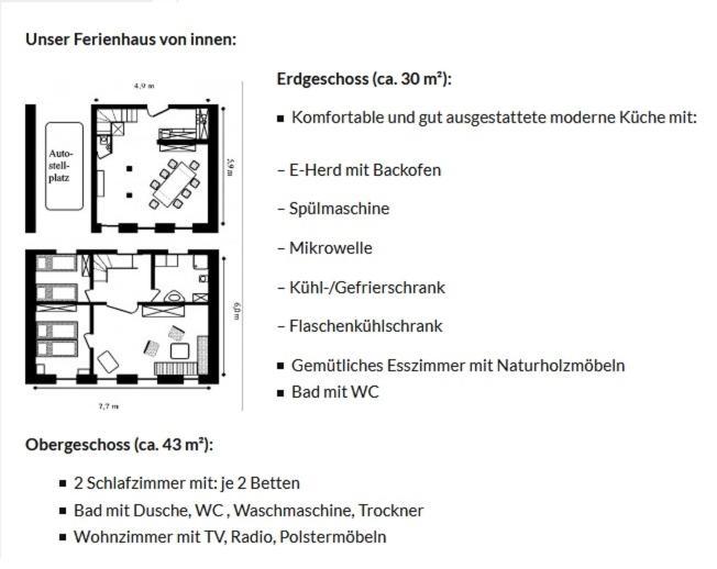 Altes Winzerhaus - Ferienhaus Burgen  外观 照片